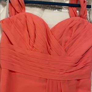 Brand new Wtoo bridesmaids dress in coral